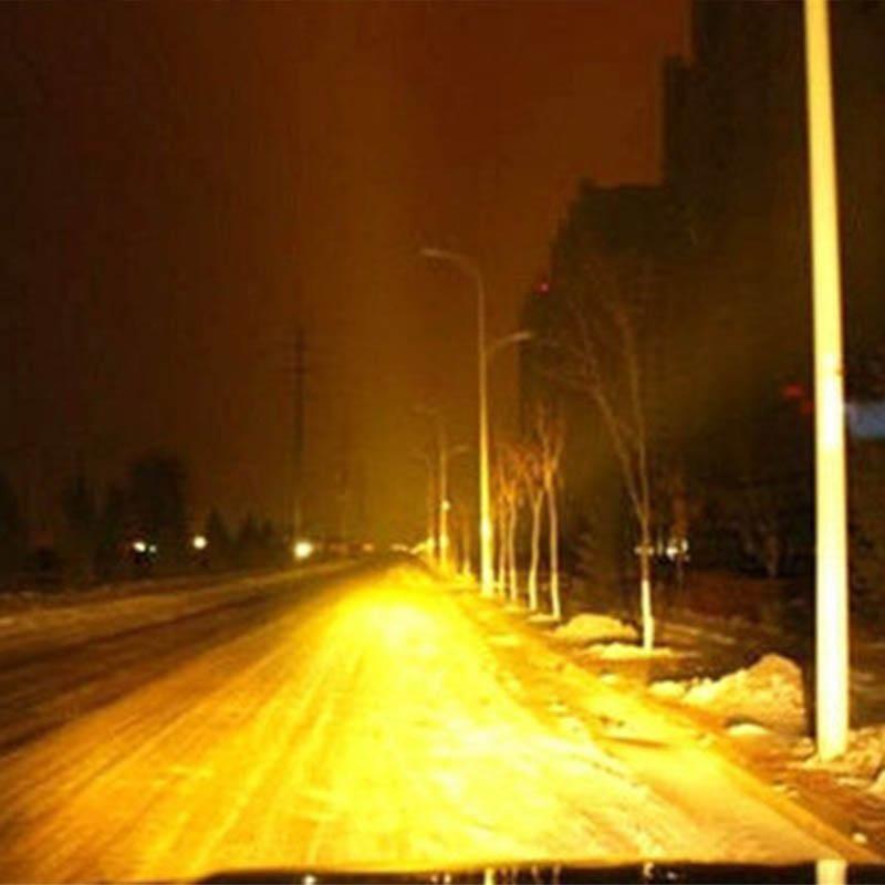 2pcs Car Headlights Gold Light Low Beam High Beam Light Integrated H4 H7 H1 H8 H11 Super Bright Xenon Lamp Glare Modified Halogen Bulb