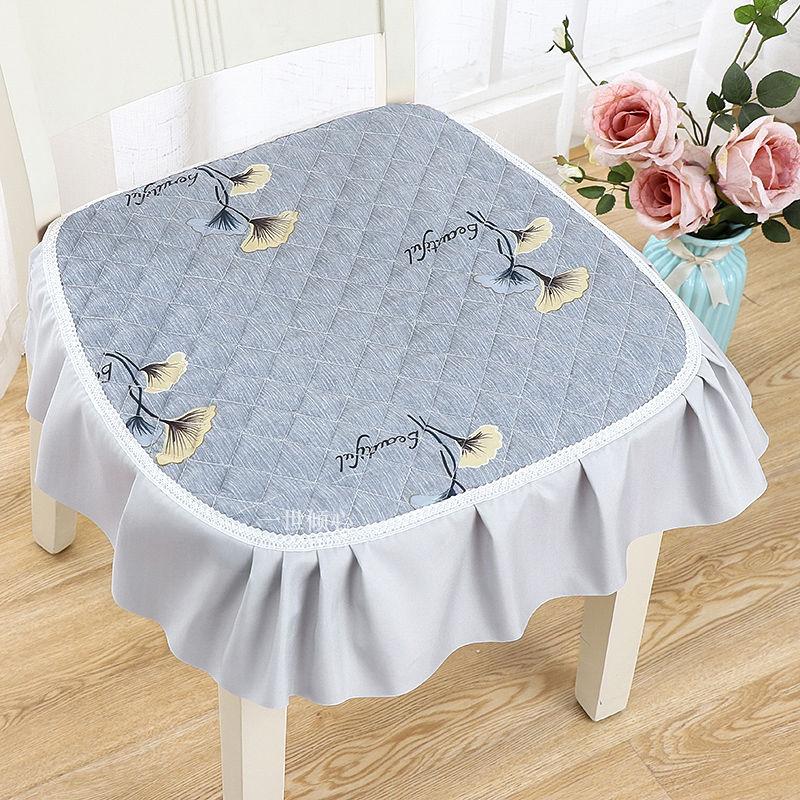 Non-slip Chair Cushion Cushions Household Chair Cushion Printing European Style Four Seasons General Purpose Dustproof and Easy To Clean