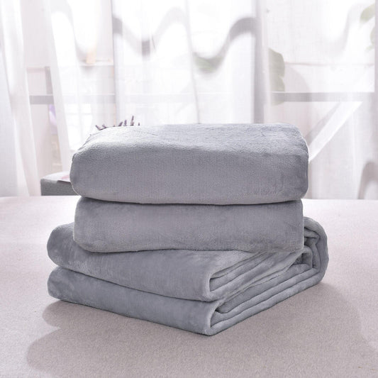 Coral Blanket In Winter Nap Blanket In Summer Fleece Plus Velvet Bed Sheet Thin Air-conditioning Blanket Flannel Blanket Sofa Decoration