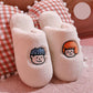 Autumn and Winter Couple Cotton Slippers Casual Warm Flat Shoes Indoor Non-slip Cotton Shoes Soft Shoes