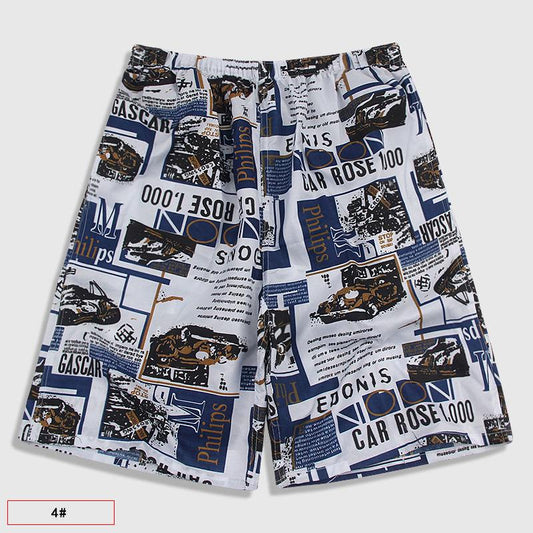 Beach Shorts Men Casual Beach Shorts Fast Drying Surfing Boardshorts Breathable Swimming