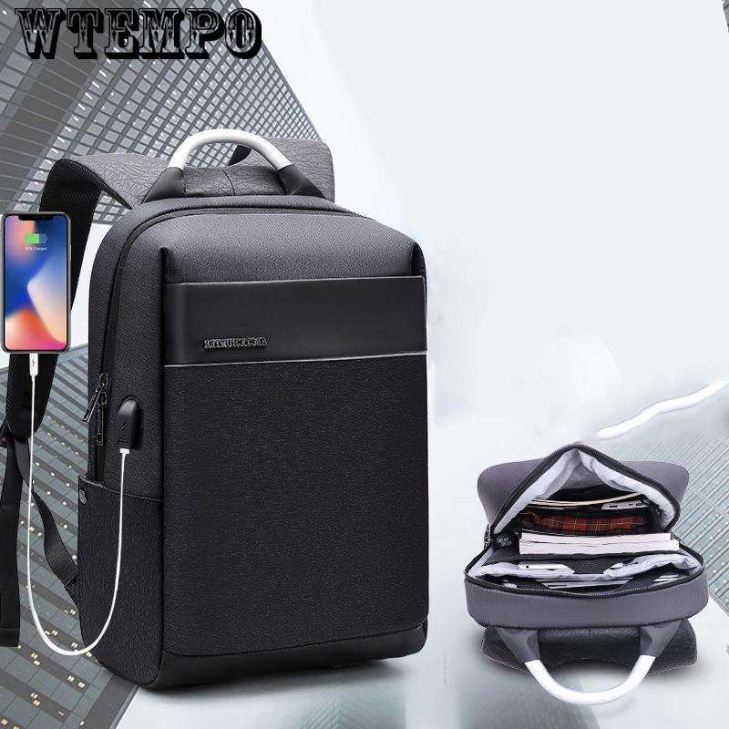 business Men's business laptop backpack casual fashion backpack large-capacity college students bag