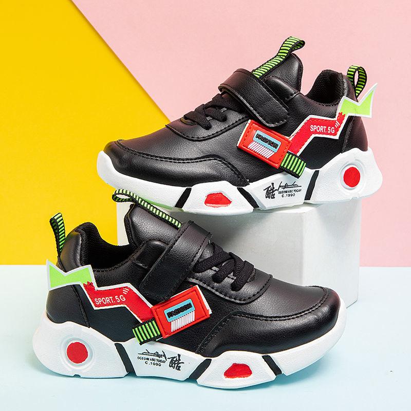 Universal Breathable Running Shoes for Boys and Girls All-match Comfortable Sneakers Spring Mesh Breathable Elementary School Shoes