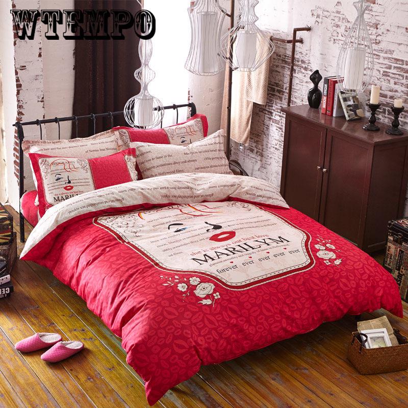 Bedding Set Luxury Comfortable Soft Bedclothes Duvet Cover Bed Linen Bed Sheet Pillowcase