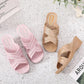 Summer Outdoor High-heeled Sandals and Slippers Plastic Non-slip Home Bathroom Slippers Thick-soled Ladies Beach Shoes Outer Wear