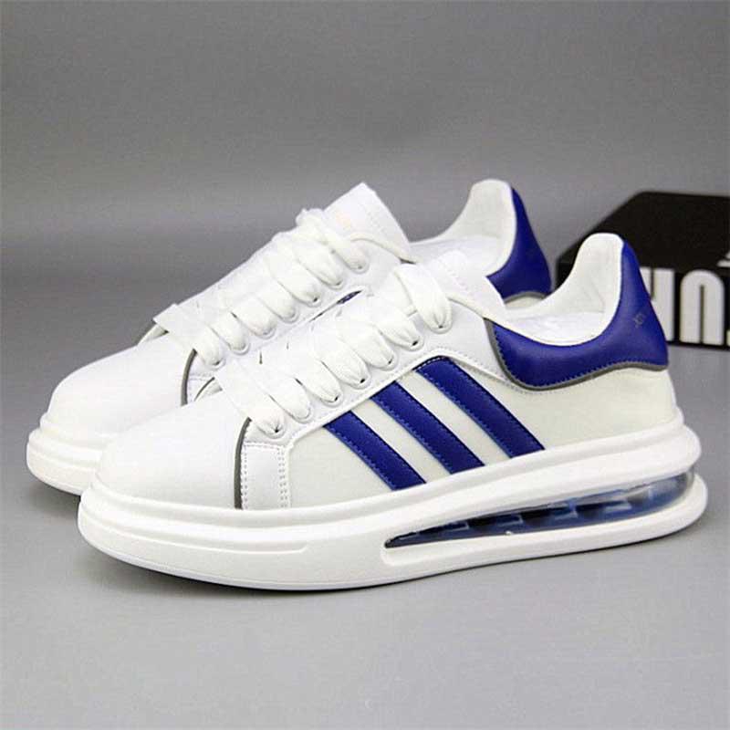 Plus Size 35-44 Summer Men Air Cushion Sneakers Basketball Shoes Lightweight Breathable Running Shoes Deodorant Tennis Shoes