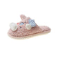 Designed Autumn and Winter Warm Cotton Slippers Flat Shoes Indoor and Outdoor Non-slip Casual Slippers Light Soft Shoes