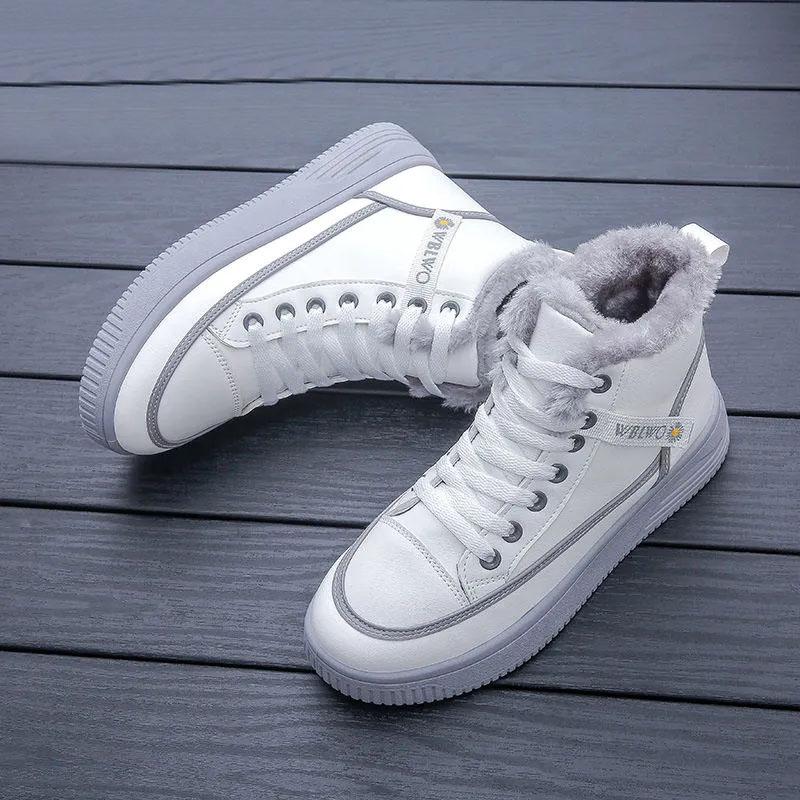 Snow Boots Women's Shoes Wild Shoes Winter Cotton Shoes Plus Velvet Martin Boots Short Boots Sports Shoes Casual Shoes