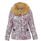 Women's Down Jacket Winter White Duck Down Liner Jacket Warmth Thick Fur Collar Short Jacket