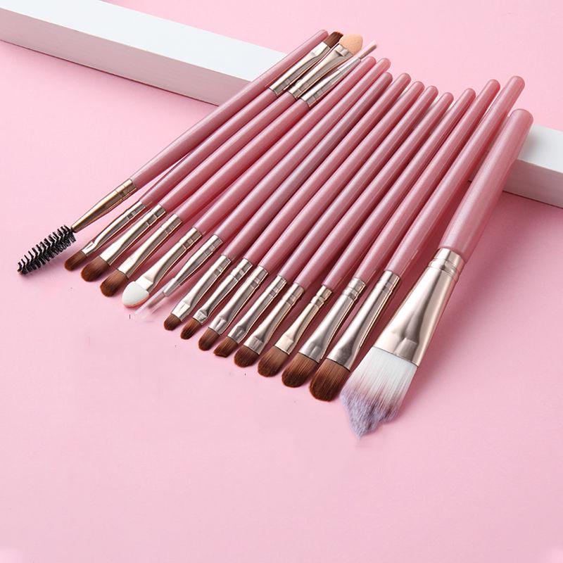 Makeup Brush Set Tools Make-up Toiletry Kit Wool Make Up Brush Set