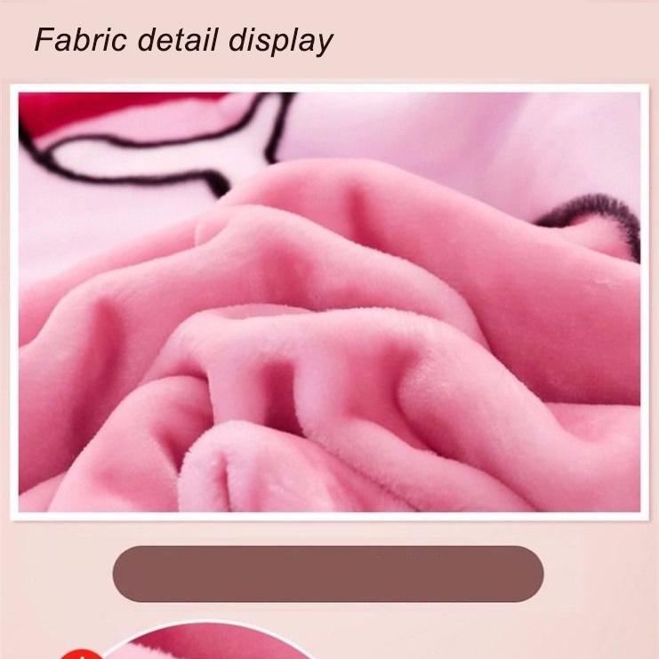High Quality Winter Multifunctional Blanket Coral Fleece Double-sided Fleece Blanket Cover Blanket Plus Fleece Sheet Flannel Sheet Fleece Blanket