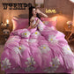 New Flannel Cashmere Bedding Set Duvet Cover Pillowcase Sheets 4pcs Winter Warm Comforter Sets