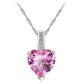 European and American Tide Brand Necklace with Ruby Necklace Hip Hop Hip Hop Necklace Pendant