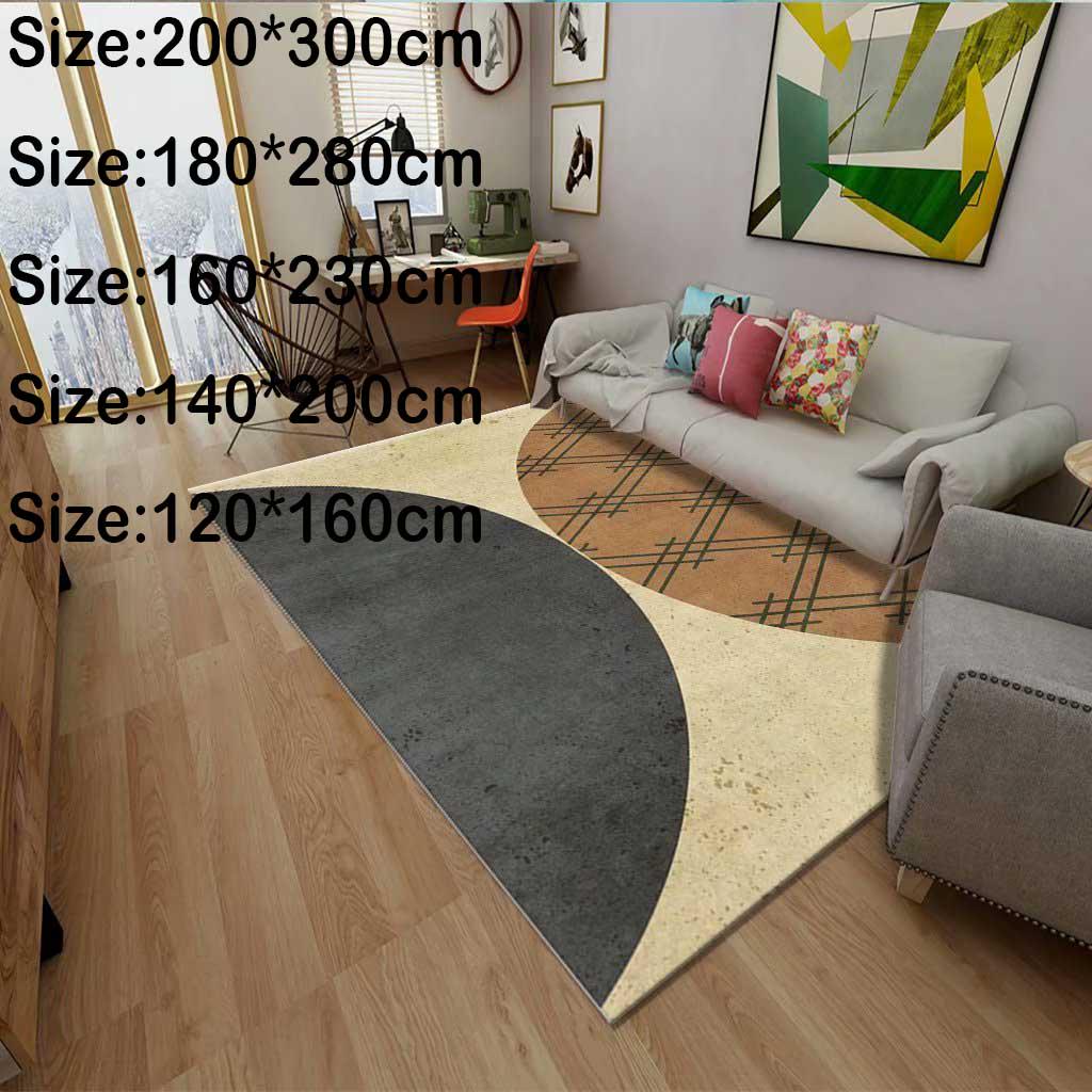 Bedroom sofa rug simple nordic ethnic style rug bed and breakfast living room rug coffee table pad