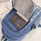 Backpack Female Student Schoolbag Large Capacity Nylon Campus Backpack Female Middle School Student Schoolbag Waterproof Schoolbag
