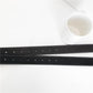 PU Belt Square Buckle Unisex Wide Belt Black Simple and Easy To Match with Dirt and Wear Resistance
