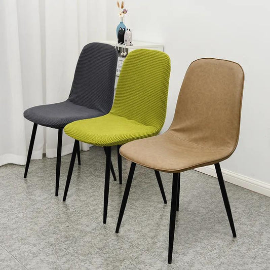 Elastic Backrest Cushion Set Household Curved Dining Chair Cover Universal Thickened Stool Cover