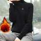 Plush Thick Sweater Women Loose Plus Size Knit Sweater Autumn Winter Plush All-in-one Knit Bottoming Tops Women