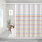 Shower Curtain, Waterproof and Mildew Proof Cloth, Separate Wet and Dry Bathroom Shower Curtain