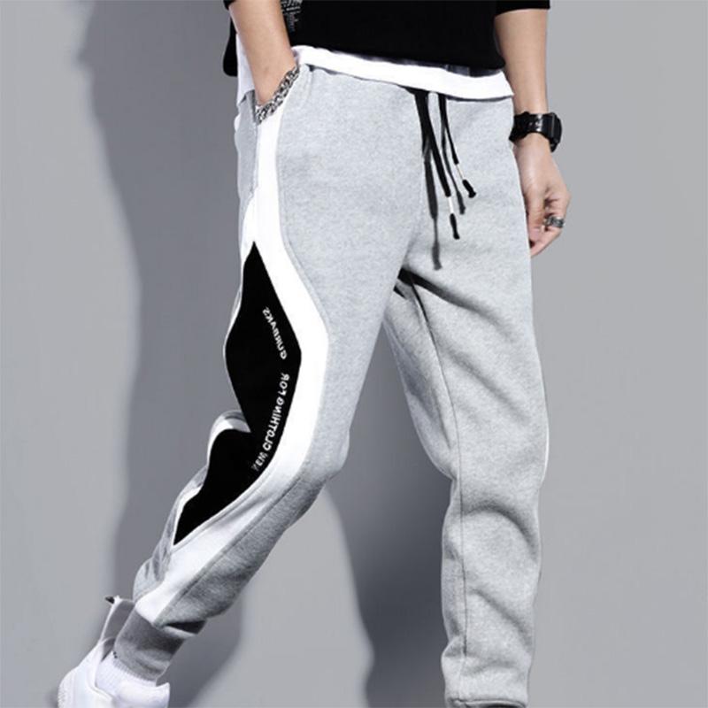 Sports Pants Men's Tide Brand Baita Men's Loose Sports and Leisure Beam Nine-point Pants Sports Pants Sweatpants Men
