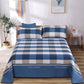 Thick Cotton Old Coarse Cloth Sheets Three-piece Bedding Coarse Cloth Sheets Three-piece Pillowcase Double Bed Single Good Air Permeability