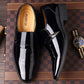 Office Business Wedding Dress Genuine Leather Mens Shoes Luxury Formal pointed toe Oxfords men shoes
