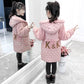 Fashion Children Winter Jacket Russia Winter Fur Fleece Jacket for Girls Kids Cotton Outerwears