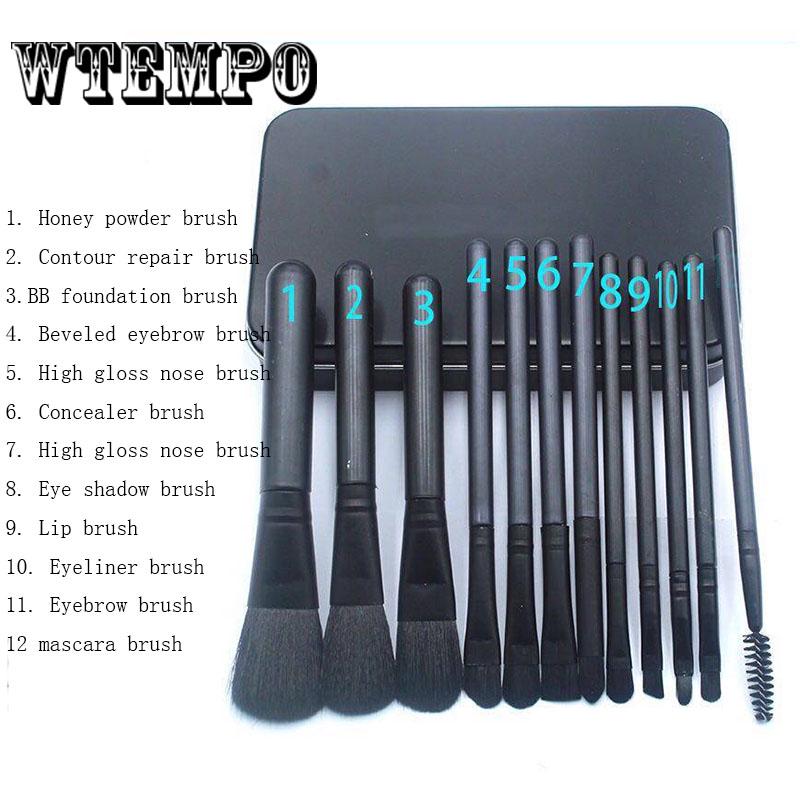 Makeup Brushes Set Professional Beauty Make Up Brush Natural Hair Foundation Powder Blushes