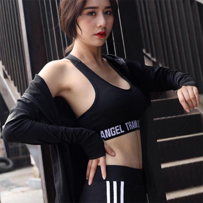 Spring and Autumn Long Sleeve Women's Sports Top Running Training Yoga Fitness Coat Slim Fit Breathable Quick Dry Zipper Hoodie