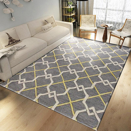 Carpets for Living Room Geometric Bedroom Carpet Sofa Coffee Table Rugs Creative Floor Mat Area Rug