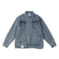 Youth's Comfortable Japanese Wind Denim Jacket Spring and Autumn Casual Jacket Unisex Jacket