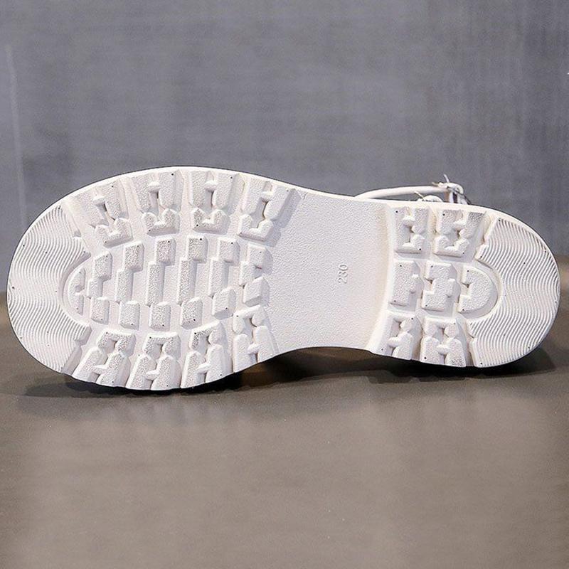 Roma Shoes with Thick Soles Fish Mouth Women's Summer Sandals  Soft Sole Casual Beach Shoes