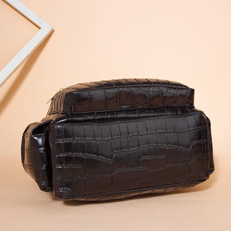 Ladies Fashion Handbags Faux Leather Bags Large Capacity Versatile Shopping Bags