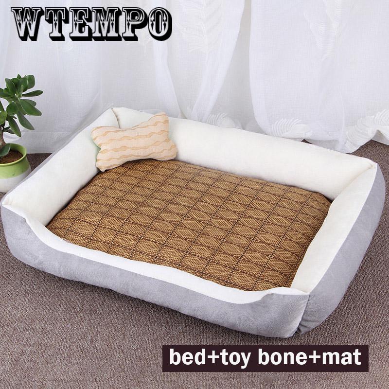 Kennel pet mat Teddy small medium dog large supplies bed dog house cat litter four seasons universal