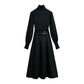 Set Autumn Winter Turtleneck Sweater Knit Sweater College Style Dress Two-piece Suit Skirt Women