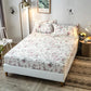 100% Cotton One-piece Bed Sheet Mattress Protector Cotton Thick Printed Bedspread