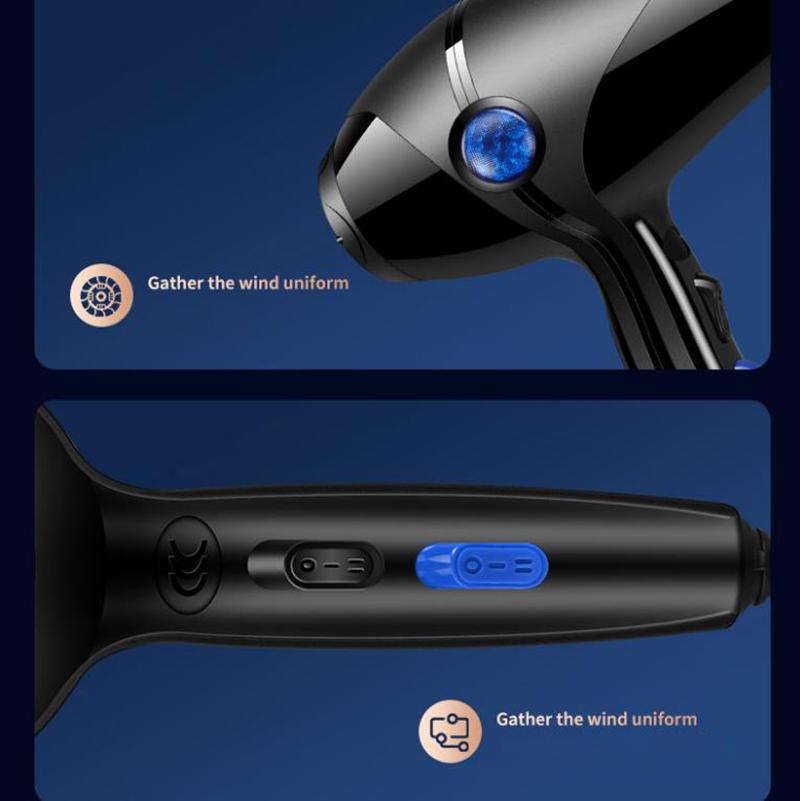 1500W Luxury Hair Dryer Set Blu-ray Hair Care Hot/cold Hair Dryer Hairdressing Equipment for Home Hair Salon