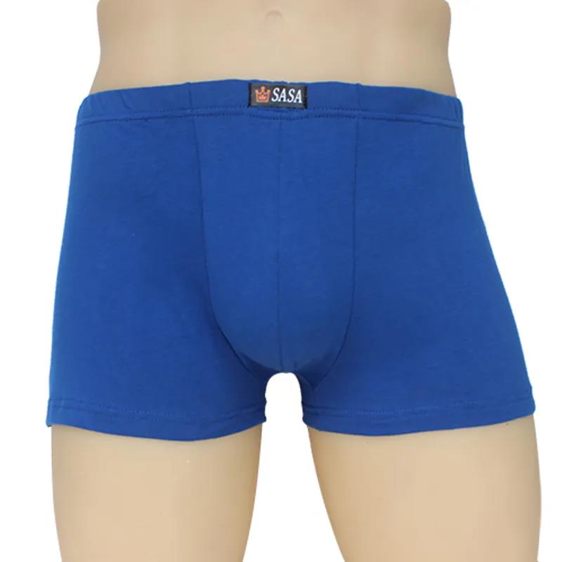 6 Pack Men's Cotton Underwear Middle-aged Youth Boxer Shorts Mid-waist Loose Breathable Boxer Briefs