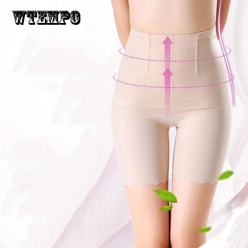 Abdominal Body Shaping Underwear Thin Waist Slimming Safety Leggings Anti-light High Waist