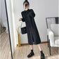 Autumn and Winter Loose Blouse Fashion Simple Jacket Young Women Sweater Dress