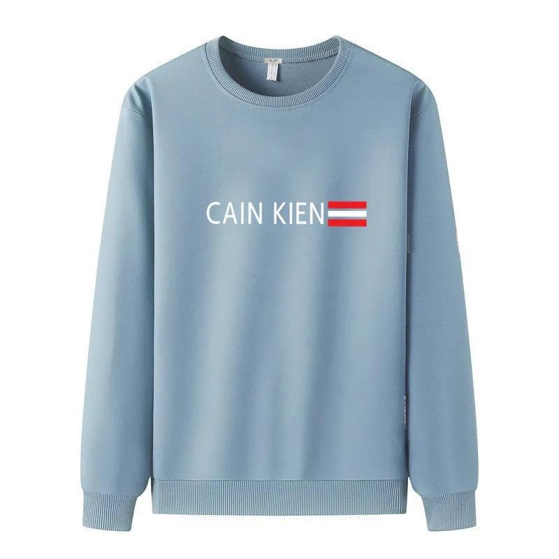 Spring and Autumn Round Neck Sweater Men's Pullover Long-sleeved Loose Large Size Top Clothes Bottoming Shirt Youth Trend Men's Clothing