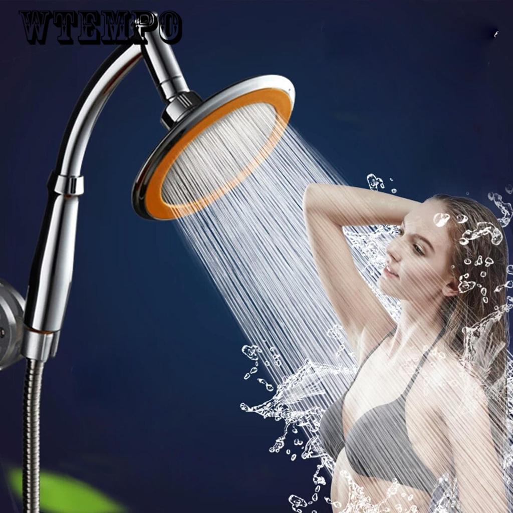 Brand Bathroom Shower Head Stainless Steel 6 Inch 360 Rotating Large Spray