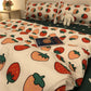 Four-piece Bed Linen Girl Heart Quilt Cover Quilt Bowknot Bedding Set Simple Princess Style