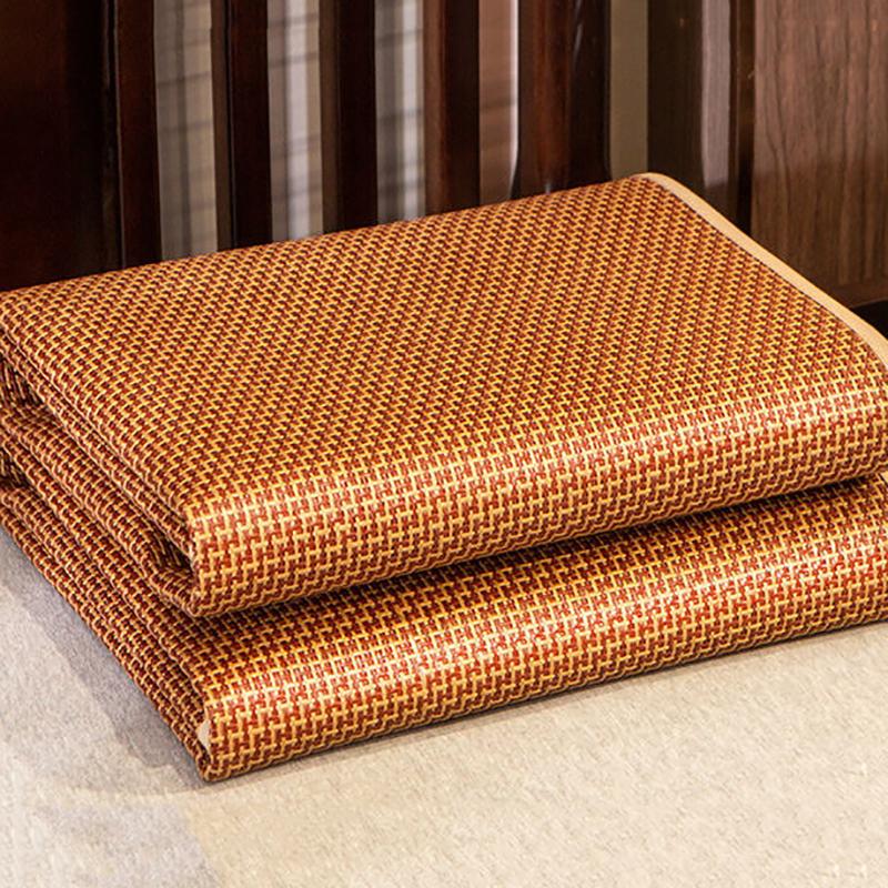 Washable Non-slip Bedding Protection Cover Three-piece Summer Skin-friendly Ice Silk Bed Sheet Mat