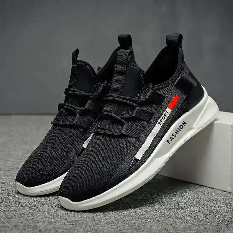 Shoes Men's Summer Breathable Sports Shoes Mesh Casual Shoes Men's Vulcanized Shoes Non-slip Comfortable