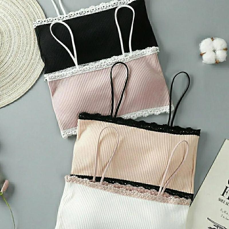 Thin Lace Lace No Buckle Thread Breathable One Piece Gather Anti-sagging Beautiful Back Camisole Tube Bra Bra Wrap Bra