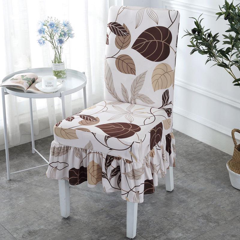 2/4/6Pcs  Elastic Stretchable Dining Chair Cover Printed Chair Covers for Dining Room Kitchen Living Room