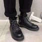 Autumn and Winter Martin Boots Men's Outdoor Casual Sports Boots Leather Snow Boots