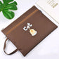 Cute A4 Multifunctional Waterproof Bag File Bag Home Office Study Pencil Bag Organize Storage Files
