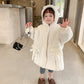 Girls Lamb Wool Warm and Windproof Jacket Autumn and Winter Thick Hooded Winter Clothes